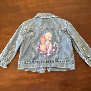 Disney Frozen Blue Jean Jacket